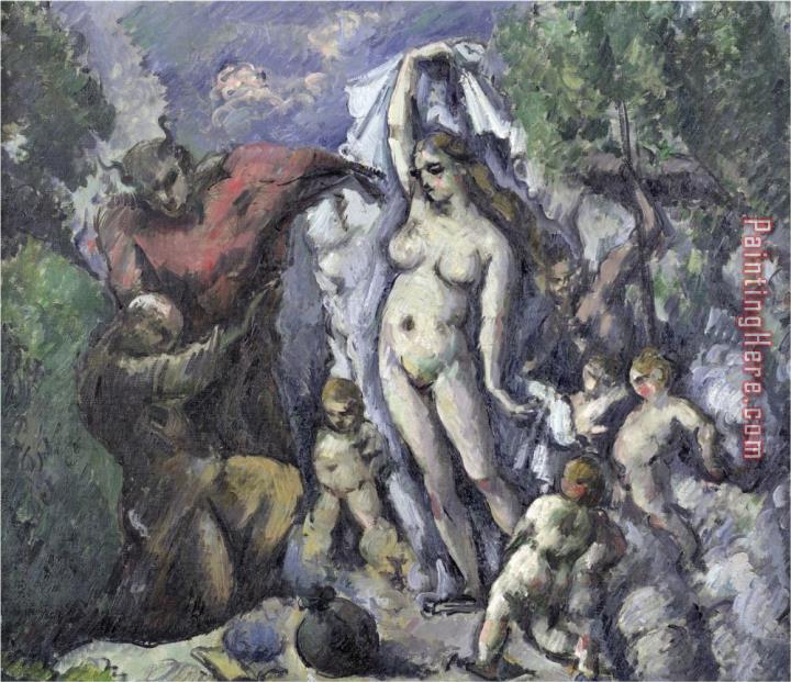 Paul Cezanne The Temptation of St Anthony Circa 1875